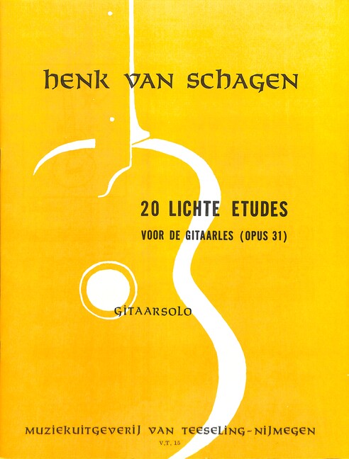 20 LICHTE ETUDES VOOR DE