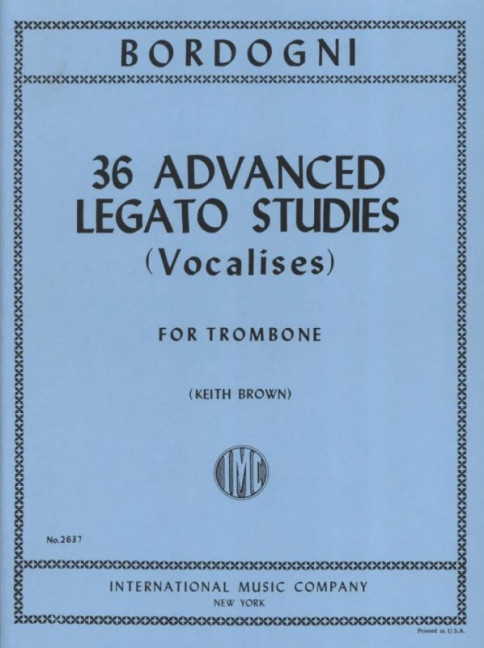 36 advanced Legato Studies