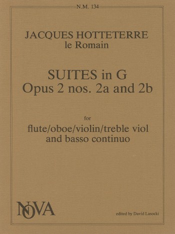 Suites g major op.2 nos.2a and 2b