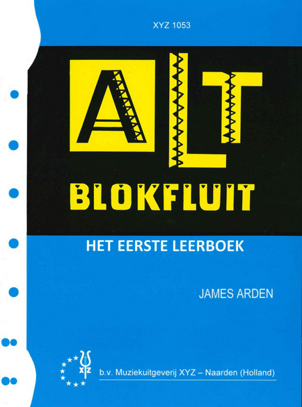 Altblokfluit het eerste leerboek