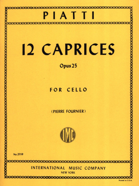 12 Caprices op.25