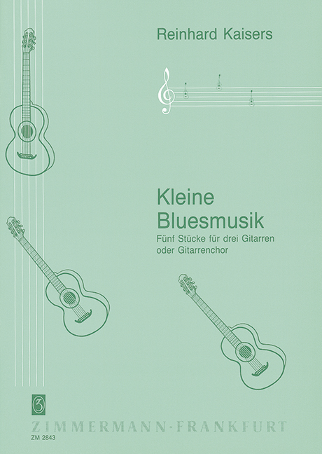 Kleine Bluesmusik für 3 Gitarren