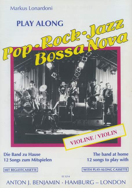 Play along Pop-Rock-Jazz-Bossa Nova