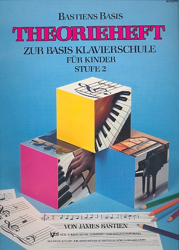 Theorieheft zur Basis Klavierschule Stufe 2 