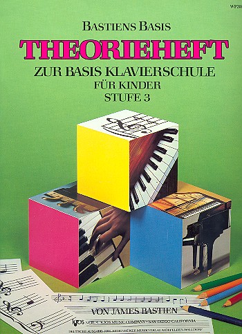 Theorieheft zur Basis Klavierschule Band 3