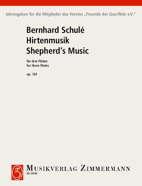 Hirtenmusik op.124 für 3 Flöten