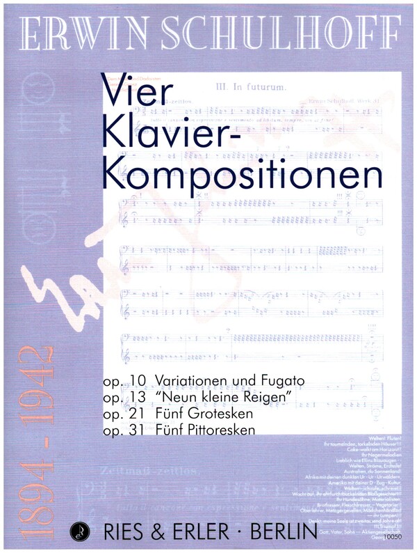 4 Klavierkompositionen