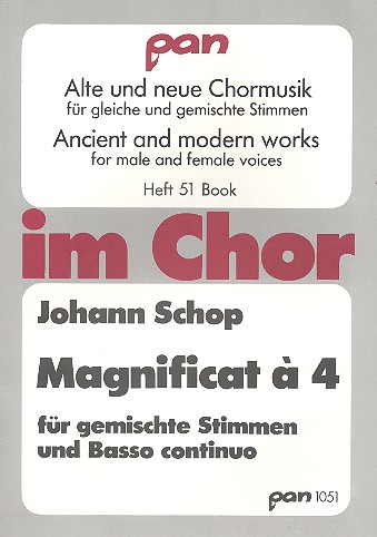 Magnificat à 4 für gem Chor