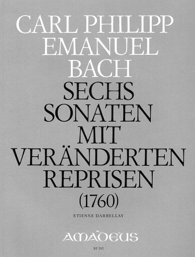6 Sonaten Wq50 mit veränderten Reprisen