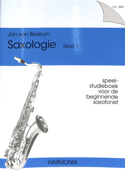 Saxologie vol.1 Speelstudiebook