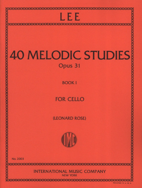 40 melodic Studies op.31 vol.1 (nos.1-22)