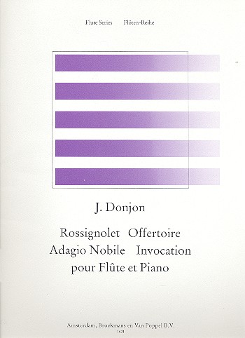 Rossignolet, Offertoire, Adagio nobile