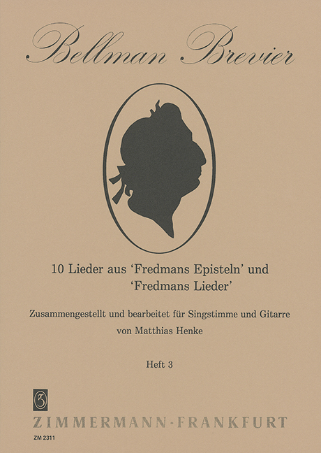 10 Lieder aus 'Fredmans Episteln' und 'Fredmans Lieder'