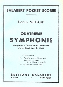 Symphonie no.4 pour orchestre