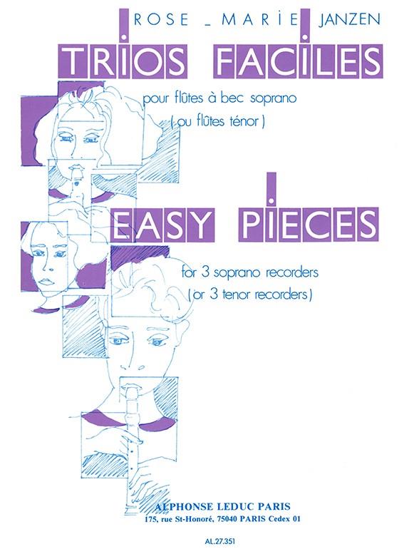 Trios faciles pour flûtes à bec
