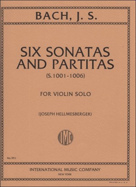 6 Sonatas and partitas BWV1001-1006