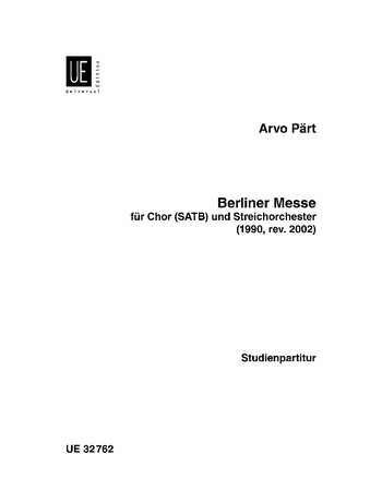 Berliner Messe für Chor oder