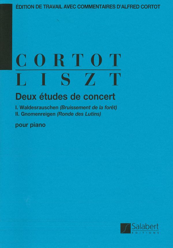 2 études de concert pour piano