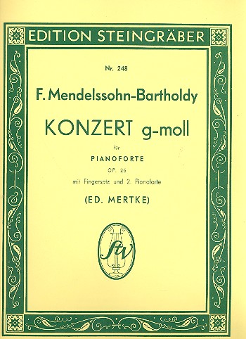 Konzert g-Moll op.25 für