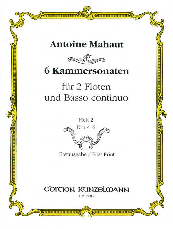 6 Kammersonaten Band 2 (Nr.4-6)