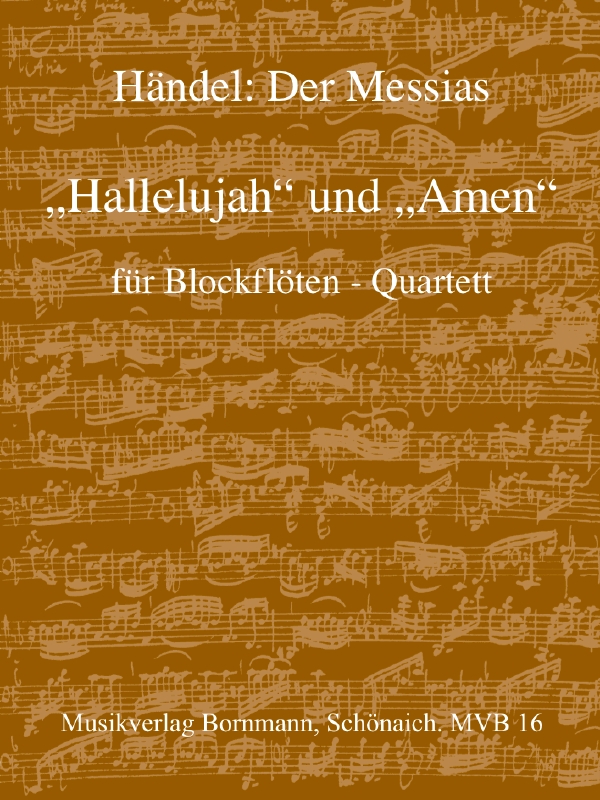 Amen  und  Hallelujah aus dem Messias
