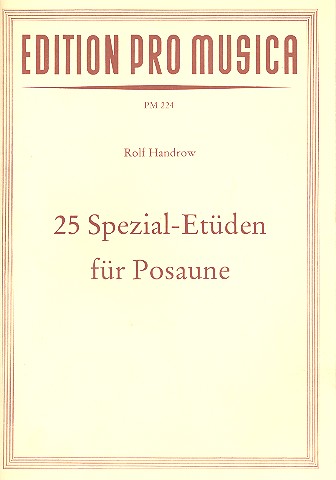 25 Spezial-Etüden für Posaune