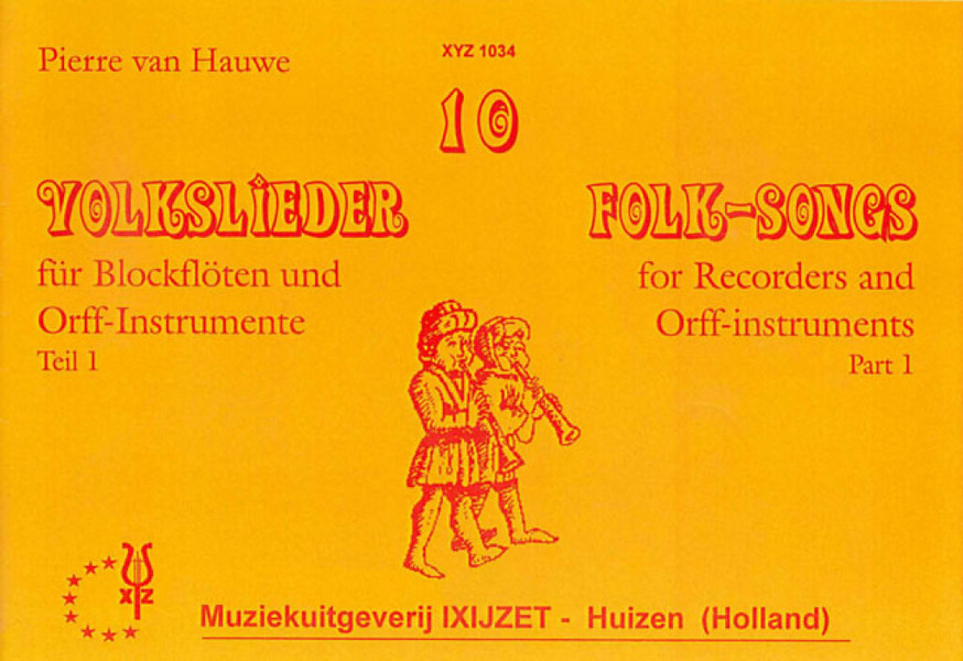 10 Volkslieder Band 1 für