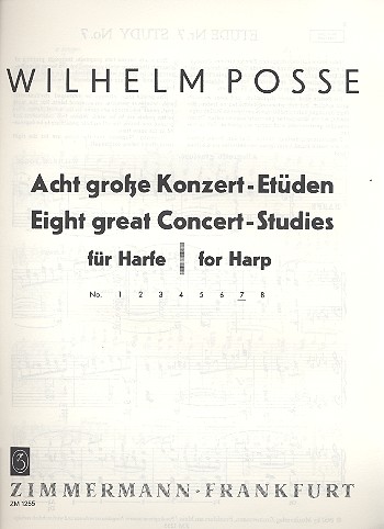 Konzert-Etüde Nr.7 für Harfe