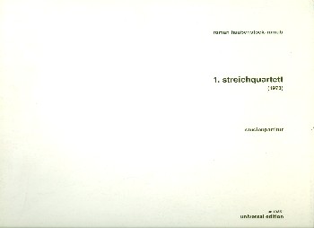 1.STREICHQUARTETT (1973)