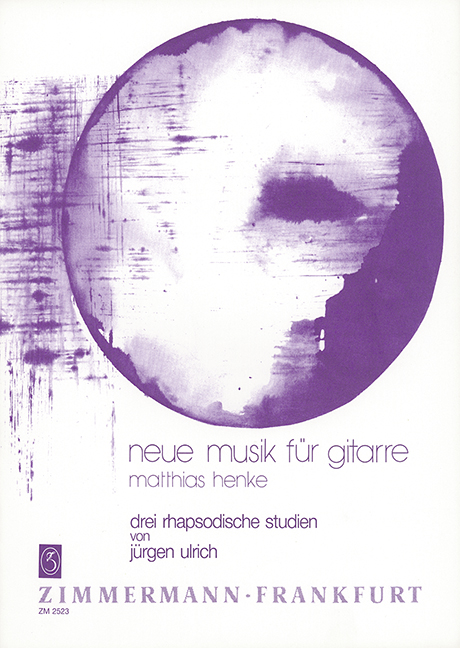 3 RHAPSODISCHE STUDIEN NEUE MUSIK