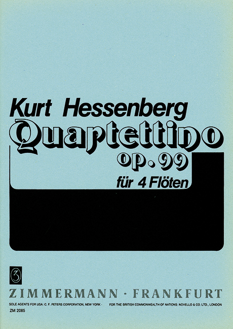 Quartettino op.99 für 4 Flöten