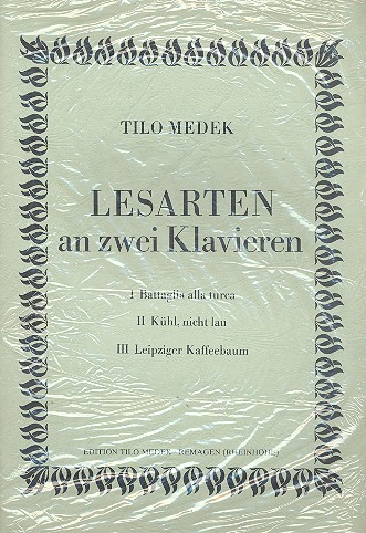 Lesarten an 2 Klavieren