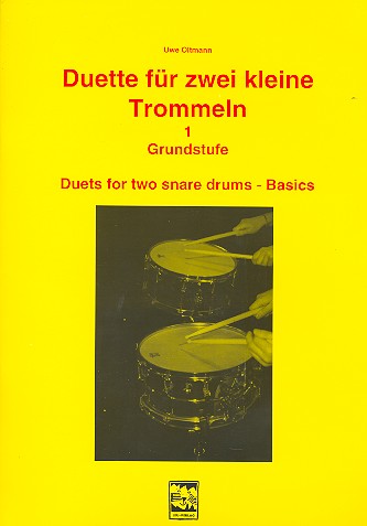 Duette für 2 kleine Trommeln Band 1