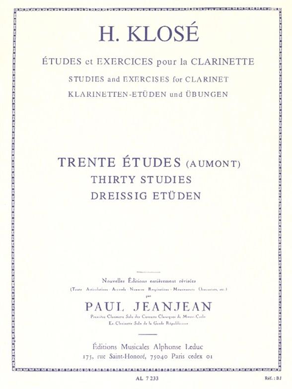 30 études d'après Henry Aumont