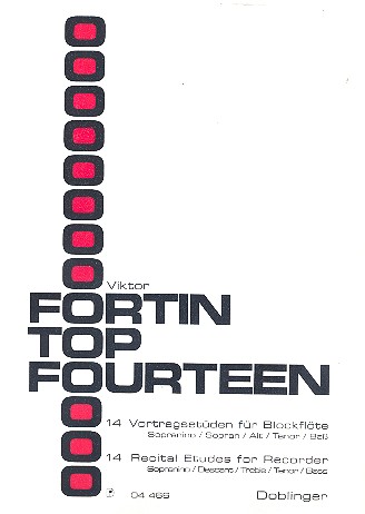 Top fourteen 14 Vortragsetüden