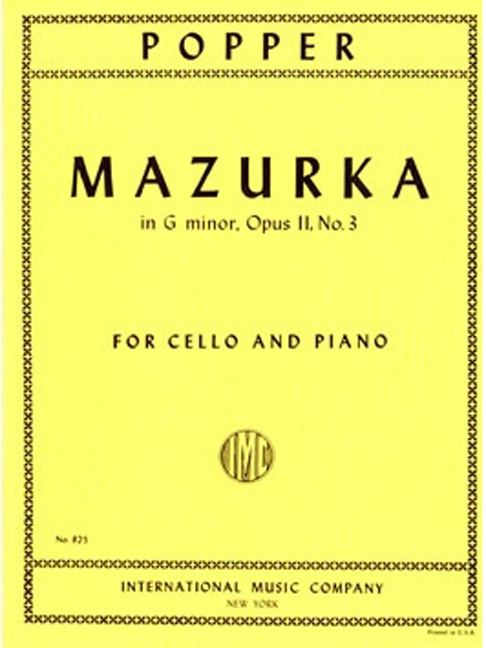 Mazurka g minor op.11,3