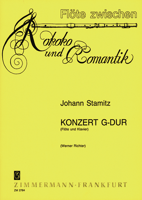Konzert G-Ddur für Flöte und Klavier