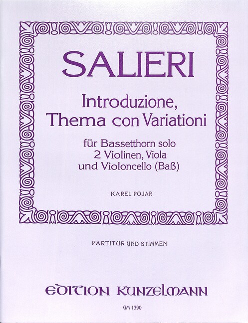 Introduzione, Thema con variationi