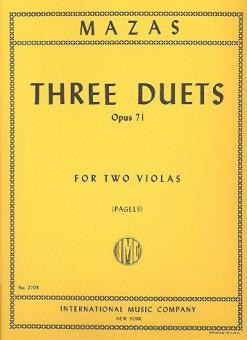3 duets op.71