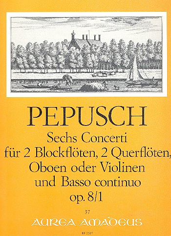 Concerti op.8,1 für 2 Blockflöten,