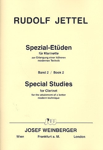 Spezial-Etüden Band 2 für Klarinette