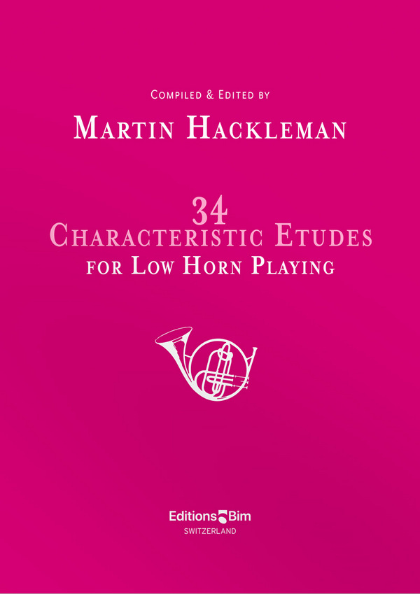 34 characteristic Etudes
