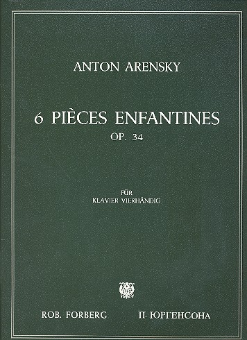 6 pièces enfantines op.34