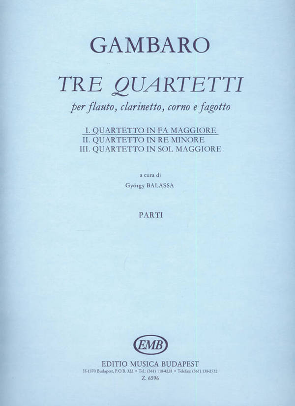 Quartetto in fa maggiore
