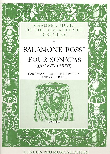 4 Sonatas for 2 treble instruments