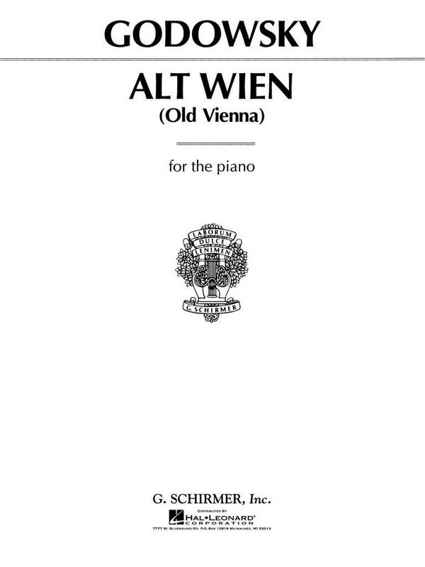 Alt Wien für Klavier