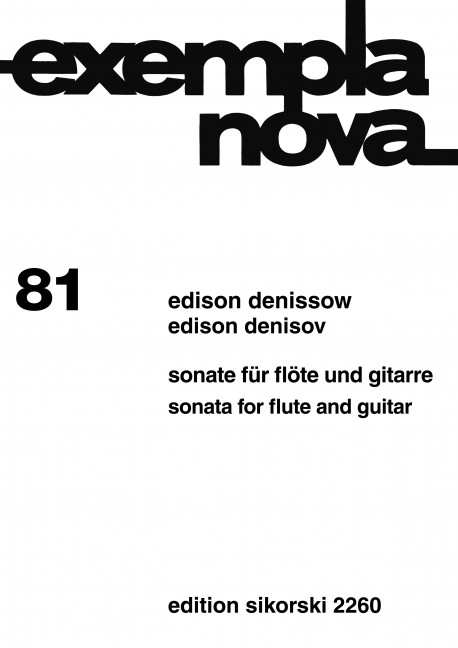 Sonate für Flöte und Gitarre
