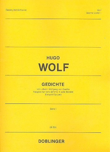 Gedichte von J. W. von Goethe 1