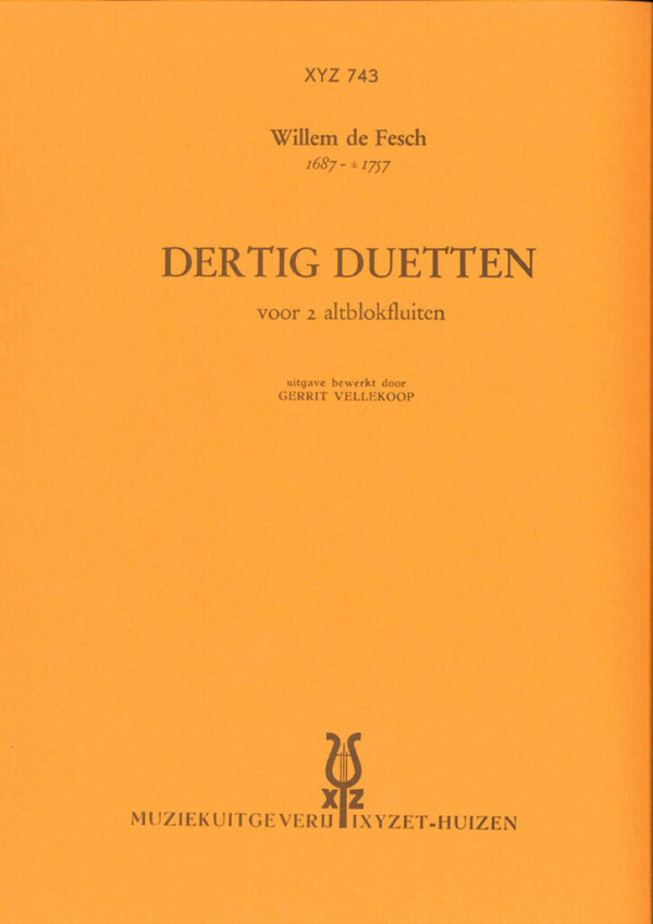 30 Duette für 2 Altblockflöten