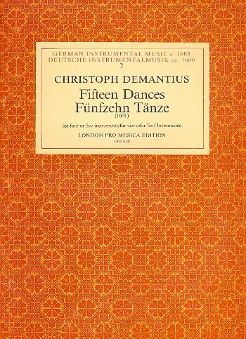 15 Tänze für 4-5 Instrumente